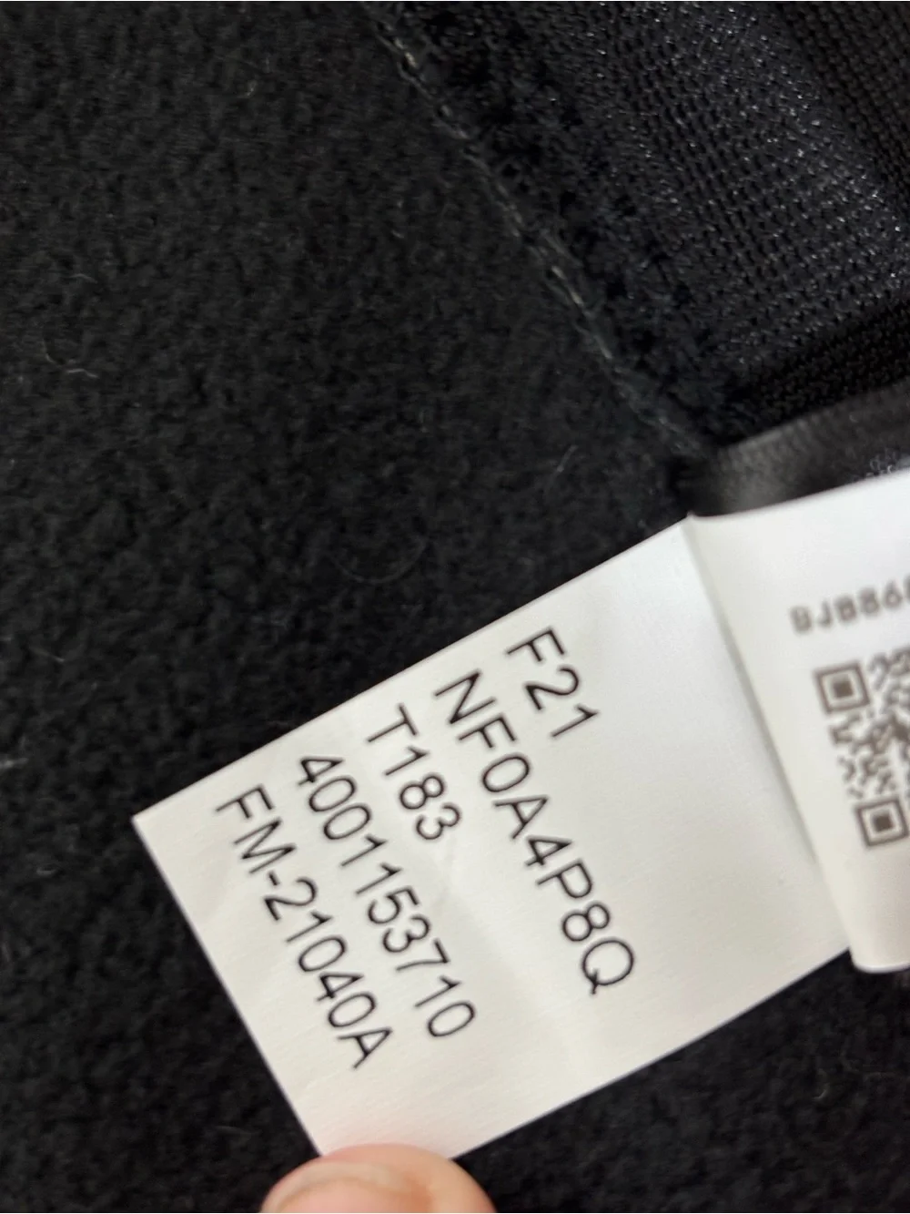 The North Face Black Softshell Vest Jacket Men's Medium Full Zip Winter Fall